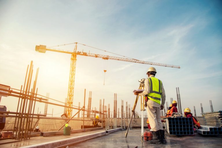 big construction site