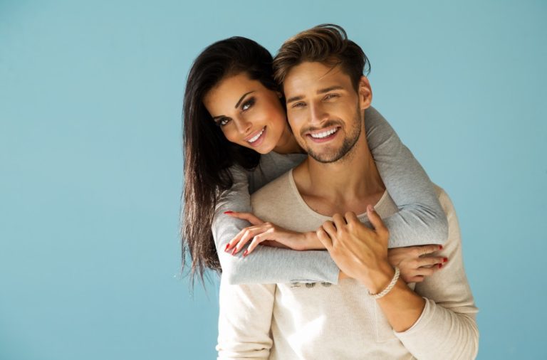 a happy couple